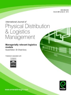 cover image of International Journal of Physical Distribution & Logistics Management, Volume 42, Issue 2